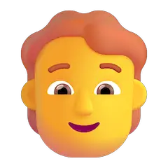 🧑‍🦰 Persona con capelli rossi Emoji su Windows