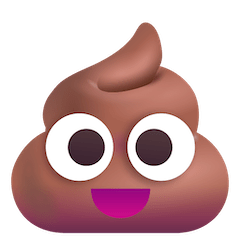 💩 Monte de coco Emoji nos Windows