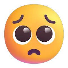 🥺 Bittendes Gesicht Emoji auf Windows