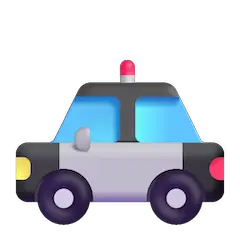Auto della polizia on Microsoft