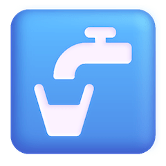 🚰 Potable Water Emoji on Windows