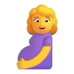 Donna incinta Emoji Windows