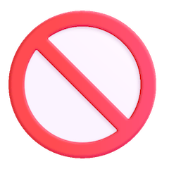 Prohibited on Microsoft