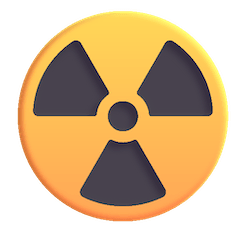 ☢️ Radioaktiv Emoji auf Windows