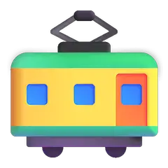 Eisenbahnwaggon Emoji Windows