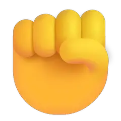 Raised Fist on Microsoft