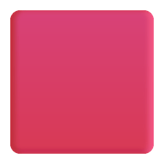 Quadrato rosso Emoji Windows