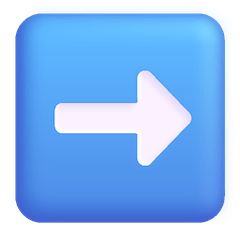 ➡️ Flecha hacia la derecha Emoji en Windows