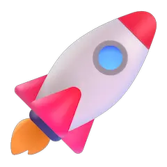 Rocket Emoji on Windows
