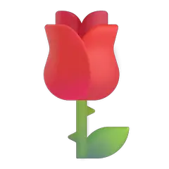 Rose Emoji on Windows