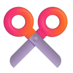 Scissors Emoji on Windows