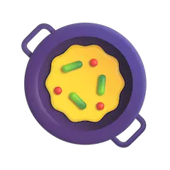 Shallow Pan Of Food Emoji on Windows