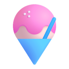 🍧 Geschabtes Eis Emoji auf Windows