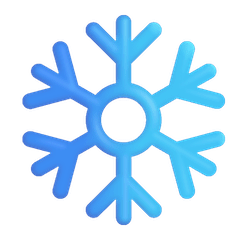 Fiocco di neve Emoji Windows