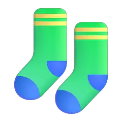 Socks Emoji on Windows