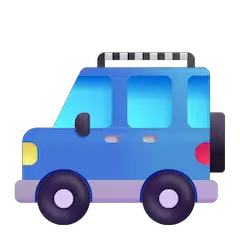 Sport Utility Vehicle Emoji on Windows