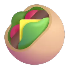 Bocadillo de pan de pita Emoji Windows