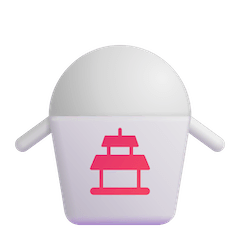 Caja de comida para llevar Emoji Windows