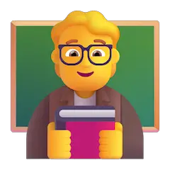 🧑‍🏫 Teacher Emoji on Windows
