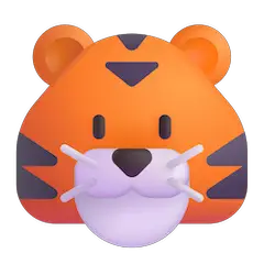 🐯 Muso di tigre Emoji su Windows
