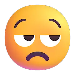 Ernstes Gesicht Emoji Windows