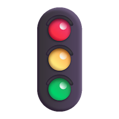 🚦 Vertical Traffic Light Emoji on Windows
