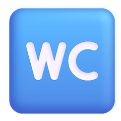 Wc-Tecken on Microsoft