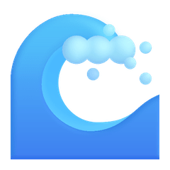🌊 Welle Emoji auf Windows