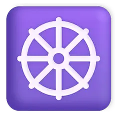 ☸️ Wheel Of Dharma Emoji on Windows