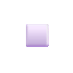 White Small Square Emoji on Windows