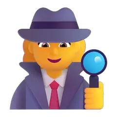 🕵️‍♀️ Detektivin Emoji auf Windows