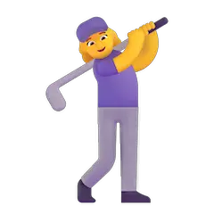 🏌️‍♀️ Golferin Emoji auf Windows