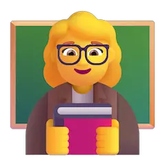 👩‍🏫 Professoressa Emoji su Windows