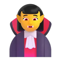 🧛‍♀️ Weiblicher Vampir Emoji auf Windows