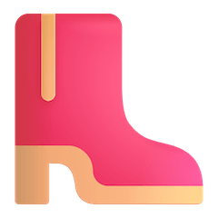 👢 Stivali con tacco Emoji su Windows