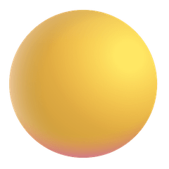 🟡 Cerchio giallo Emoji su Windows