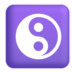 ☯️ Yin e yang Emoji su Windows