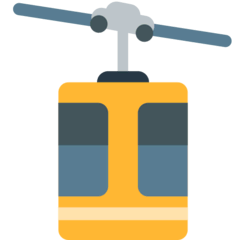 Aerial Tramway Emoji in Mozilla Browser