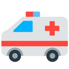 Ambulance Emoji in Mozilla Browser