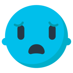 Faccina triste Emoji Mozilla