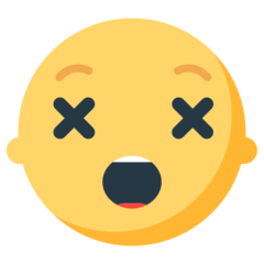 Erstauntes Gesicht Emoji Mozilla