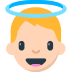 Baby Angel Emoji in Mozilla Browser