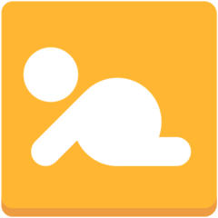 Simbolo con immagine di bambino Emoji Mozilla