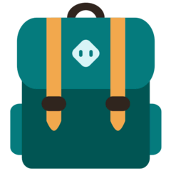 Backpack Emoji in Mozilla Browser
