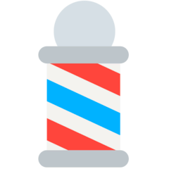 Barber Pole Emoji in Mozilla Browser