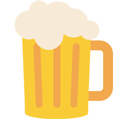 Jarra de cerveza Emoji Mozilla