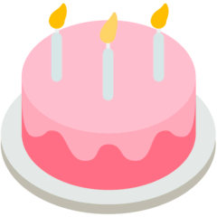🎂 Tort Urodzinowy Emoji W Przeglądarce Mozilla