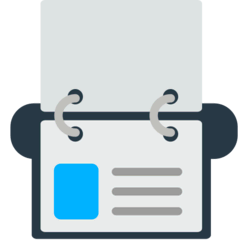 📇 Card Index Emoji in Mozilla Browser