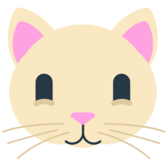 Cara de gato Emoji Mozilla