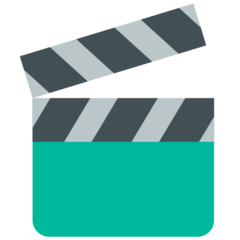 Filmklappe Emoji Mozilla